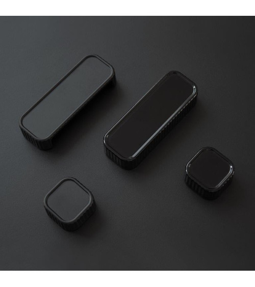 Tirador de mueble negro WEGA tirador de diseño