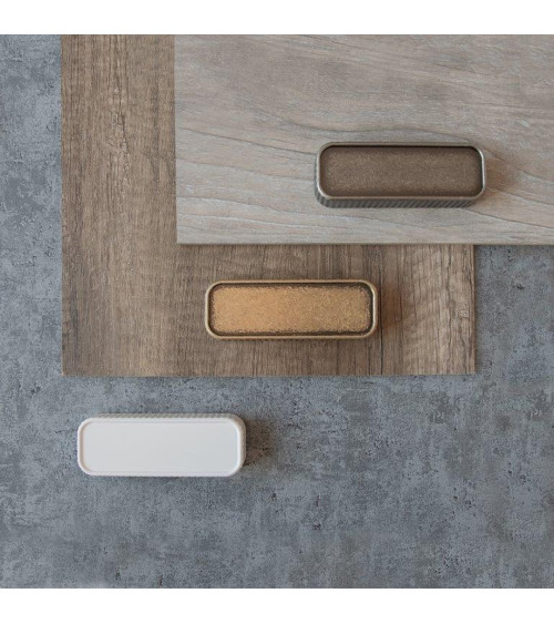 Tirador de mueble oro mate WEGA tirador de diseño