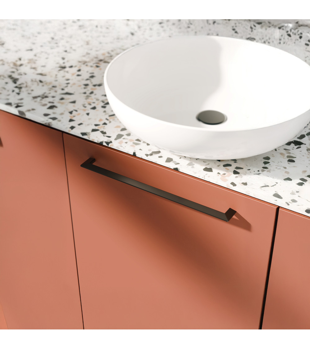 Tirador de mueble negro mate HOUSE tirador de diseño
