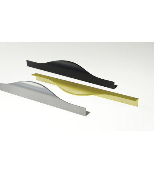 Tirador de mueble cromo pulido LEXA tirador de diseño