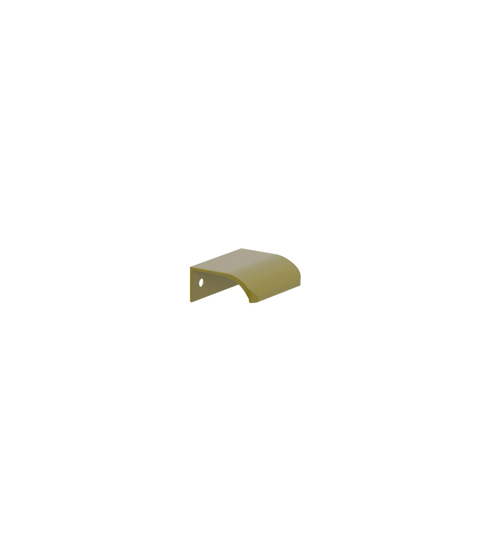 Tirador de mueble anodizado en oro SONORE tirador de diseño
