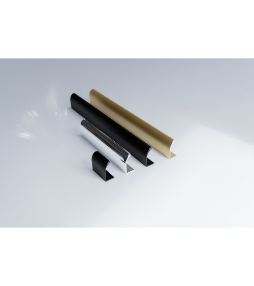 Tirador de mueble anodizado en oro SONORE tirador de diseño