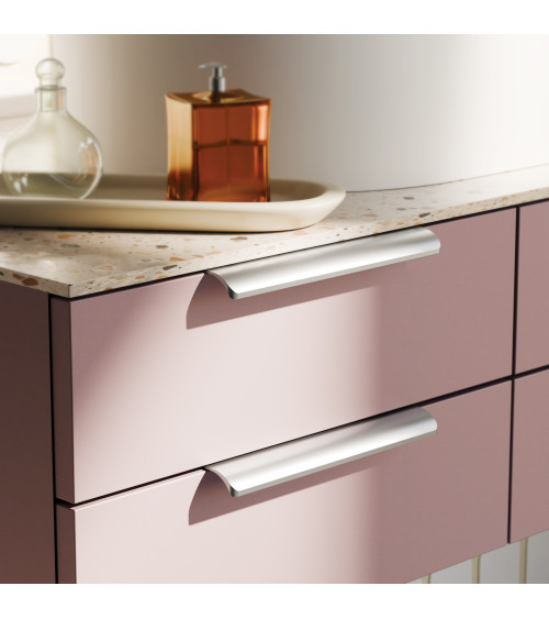 Tirador de mueble anodizado cepillado SONORE diseño