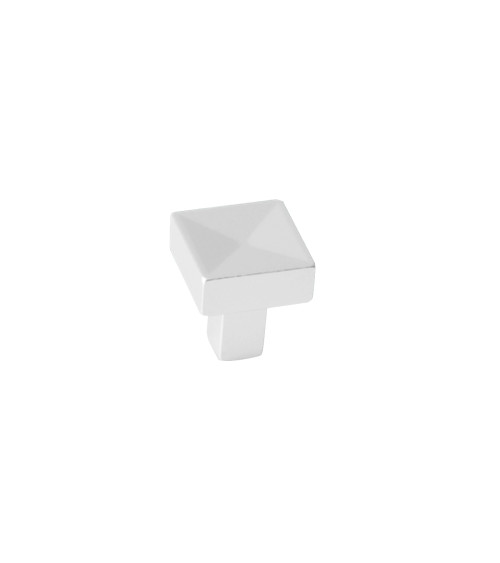 Botón de mueble cromo satinado REGGEA tirador de diseño
