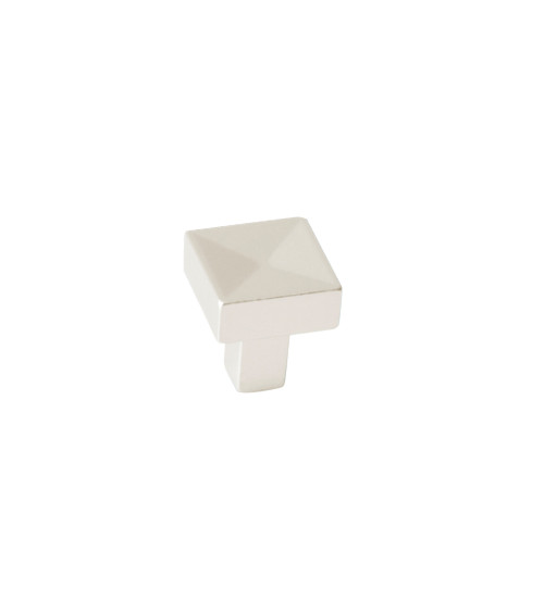 Botón de mueble níquel satinado REGGEA tirador de diseño
