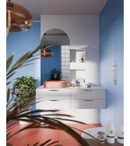 Tirador de mueble cromo pulido GOLDEN tirador de diseño