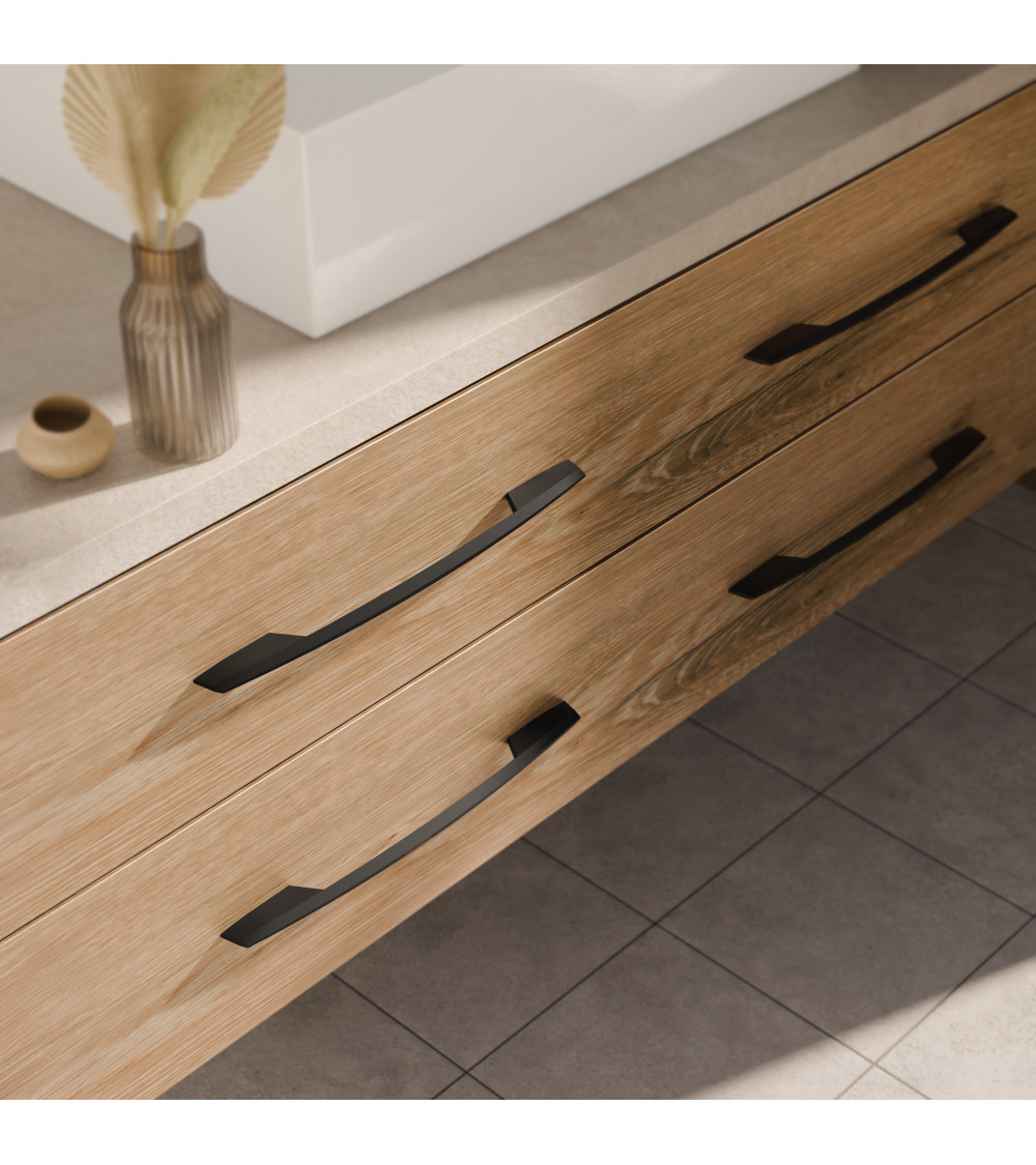 Tirador de mueble negro mate ALTERNATIVE tirador de diseño