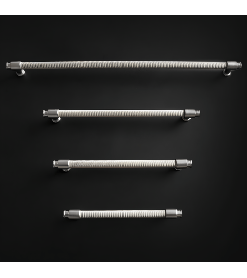 Tirador de mueble acero inoxidable/cromo mate GALIUM tirador de diseño