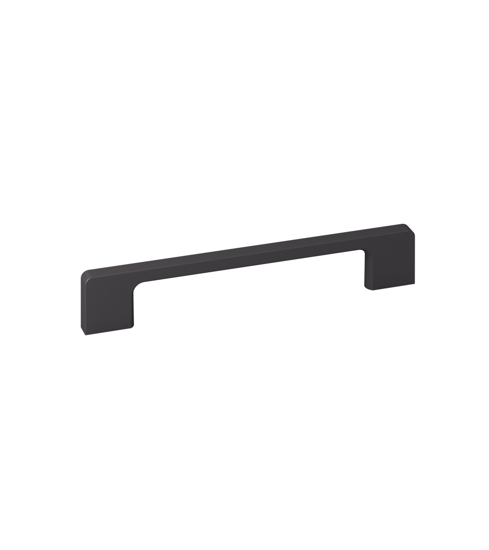 Tirador de mueble negro mate TECHNO tirador de diseño