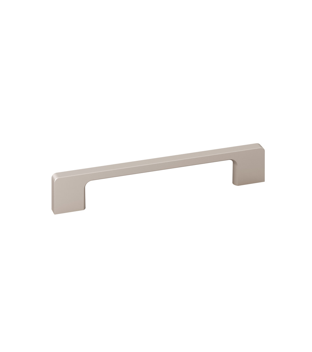 Tirador de mueble níquel satinado TECHNO diseño