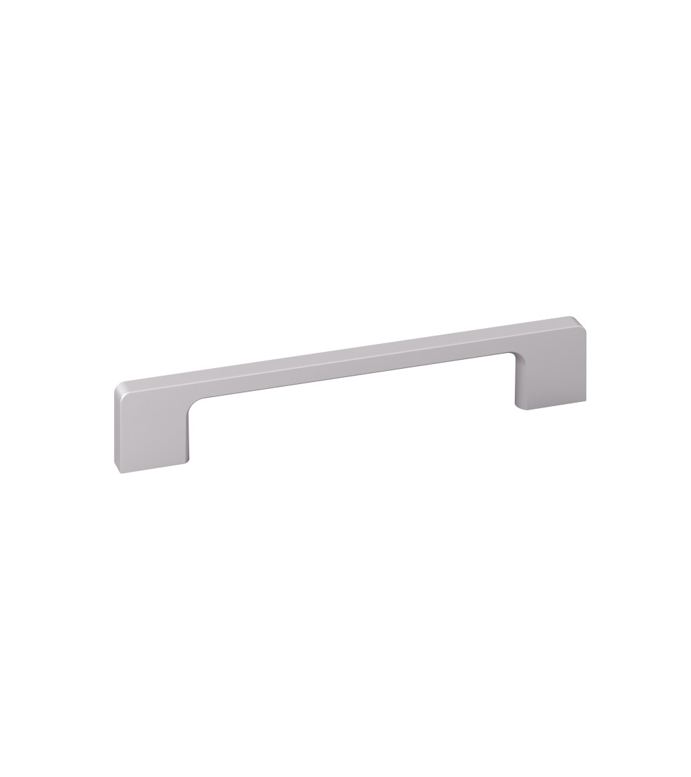 Tirador de mueble cromo satinado TECHNO diseño