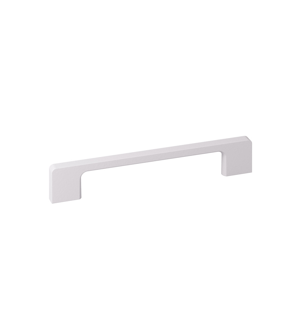 Tirador de mueble blanco brillante TECHNO diseño