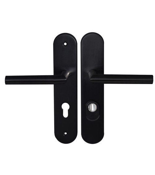 Conjunto de palancas de seguridad Altesse negro EUROWALE