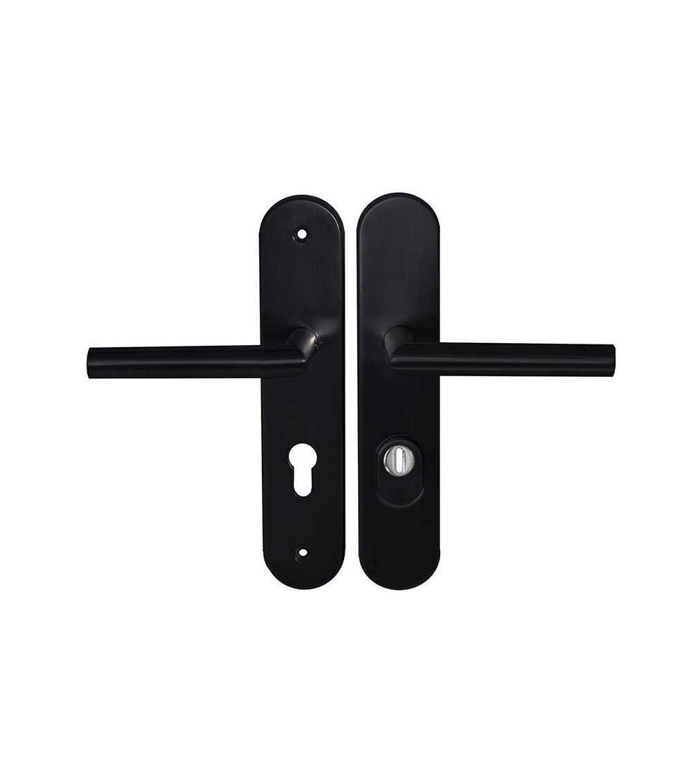 Conjunto de palancas de seguridad Altesse negro EUROWALE