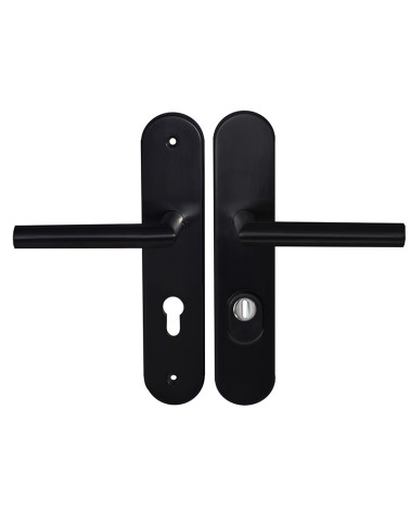 Conjunto de palancas de seguridad Altesse negro EUROWALE