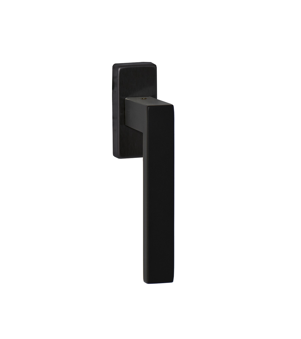 Manivela de ventana Majestea inox negro EUROWALE