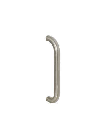 Tirador simple Bordeaux acodado inoxidable D19 ea200 EUROWALE