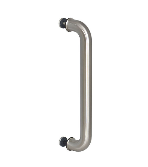 Tirador simple Bordeaux Acodado inoxidable 316 EUROWALE