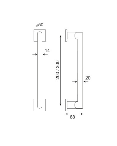 Dibujo Tirador New Pyla rosetas cuadradas EUROWALE
