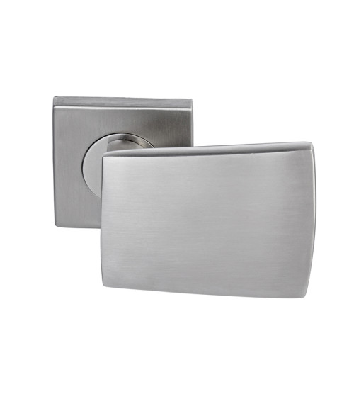 Rellano con roseta Thor en acero inoxidable EUROWALE