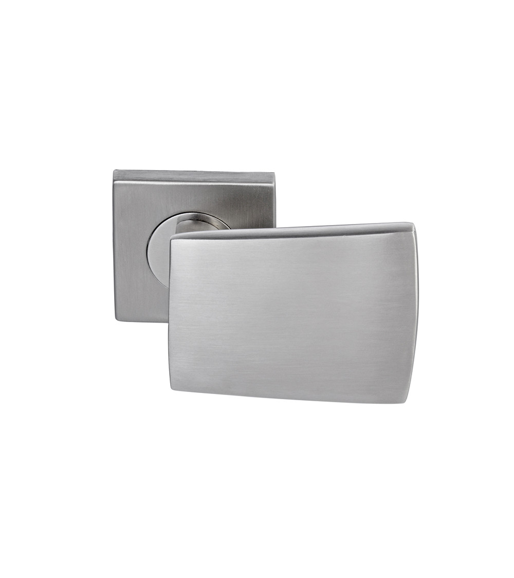 Rellano con roseta Thor en acero inoxidable EUROWALE