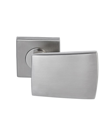 Rellano con roseta Thor en acero inoxidable EUROWALE