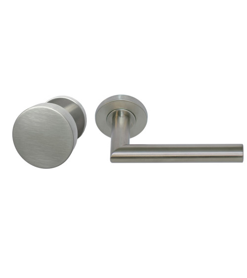 Conjunto de rellano botón Cilindro-Altesse con roseta EUROWALE