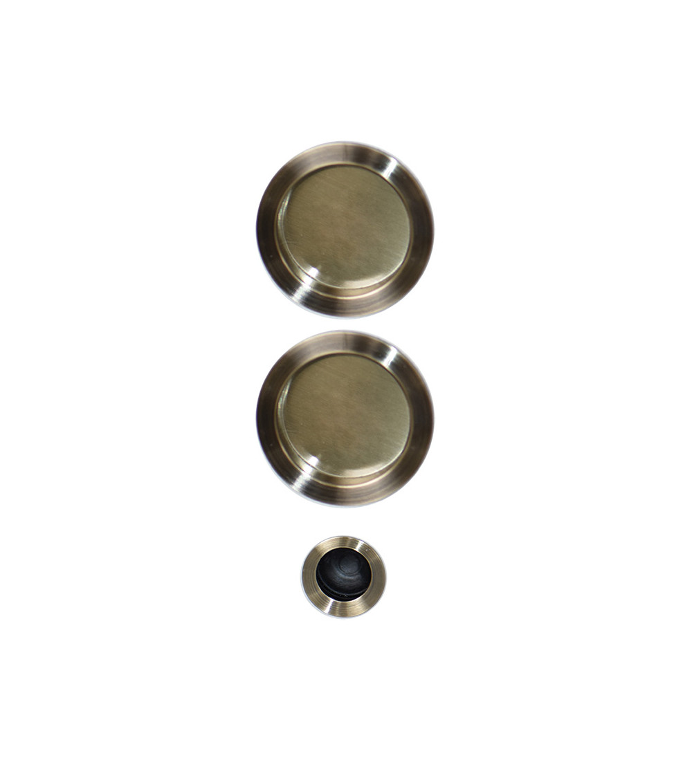 Kit corredera Bronce cazoletas redondas BDC
