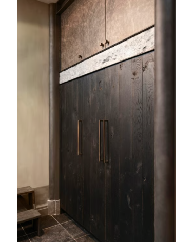 Manillas de mueble en bronce intemporales para cocina y cuarto de baño