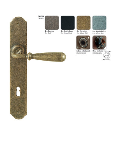 Tirador de puerta color oro antiguo FON