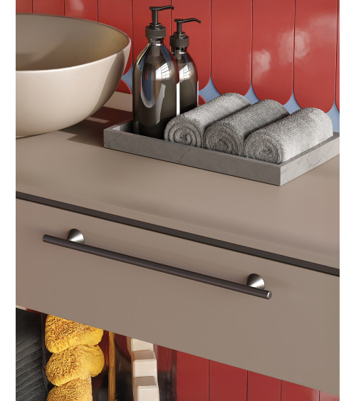 Tirador de mueble titanio ROG tirador de diseño