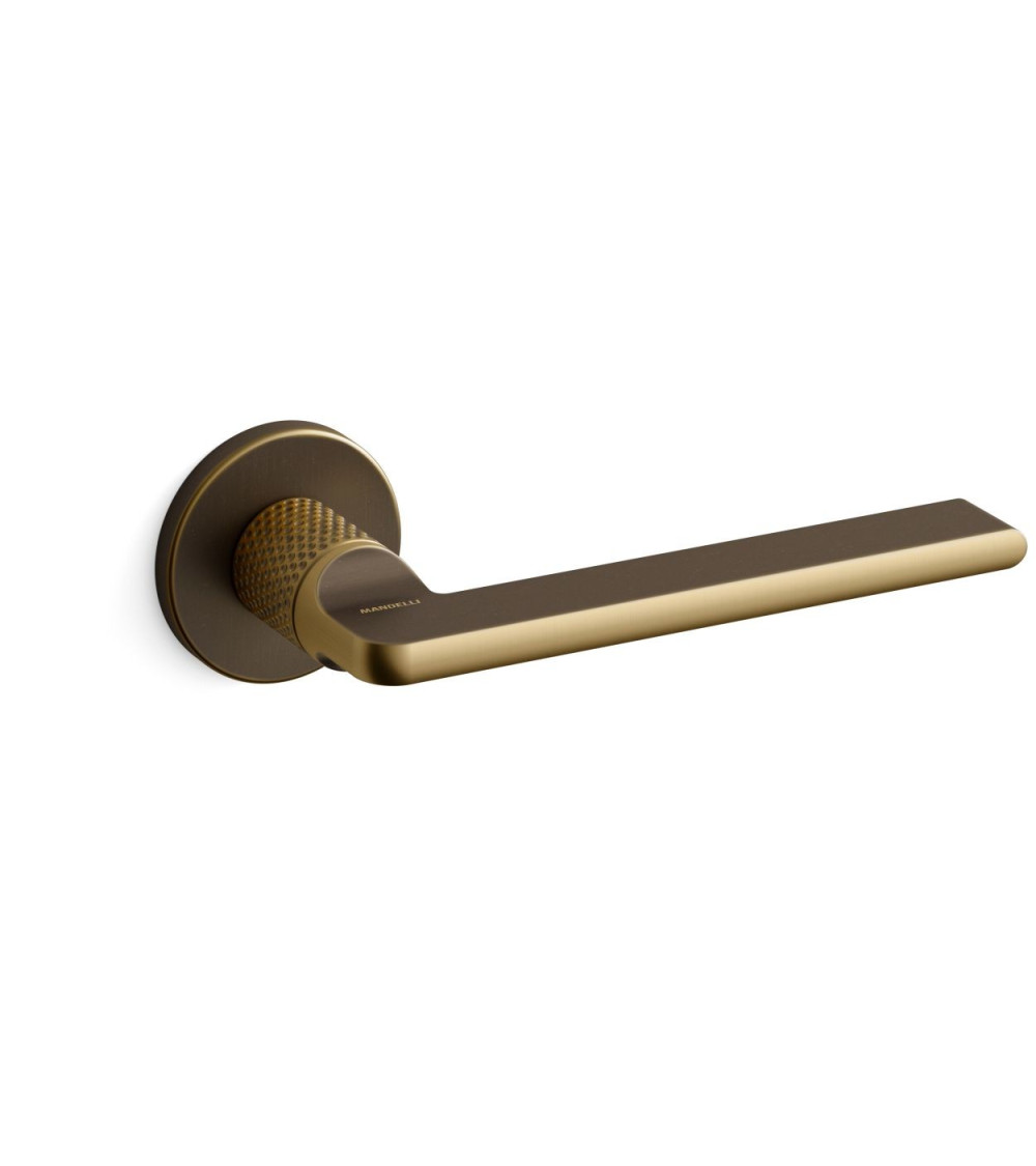 Tirador de puerta bronce Mandelli Grint diseño