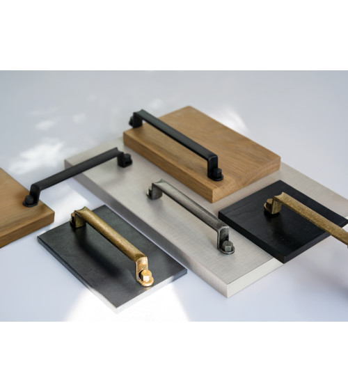 Tirador de mueble plata envejecida DUBLIN tirador de diseño