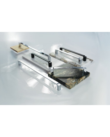 Tirador de mueble AMARO tirador de diseño destacado sobre placas