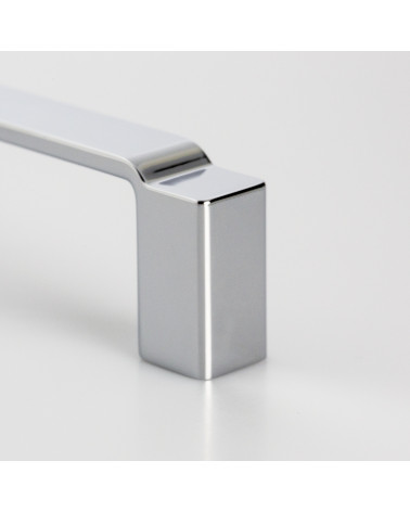 Tirador de mueble cromo pulido AMARO tirador de diseño vista en detalle
