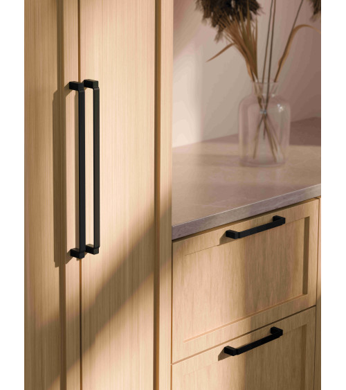 Tirador de mueble negro mate AMARO tirador de diseño