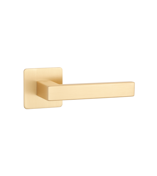 Tirador de puerta acabado oro mate KVADRAT 1760 tirador de diseño