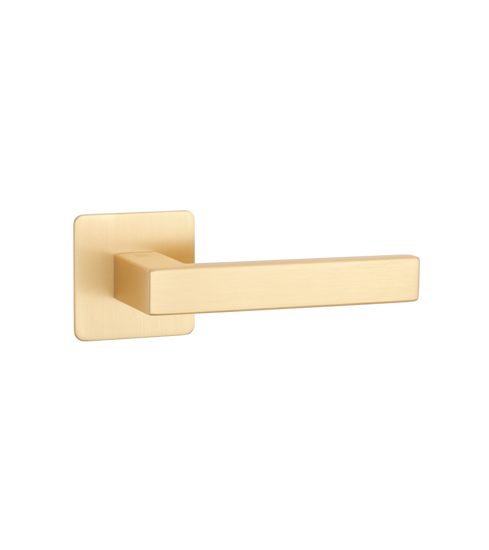 Tirador de puerta acabado oro mate KVADRAT 1760 tirador de diseño