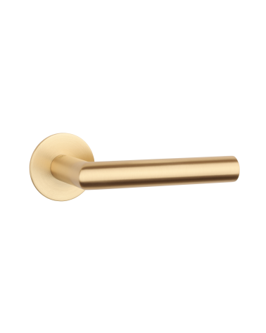 Maneta de puerta dorado mate OVAL 1750 maneta de diseño