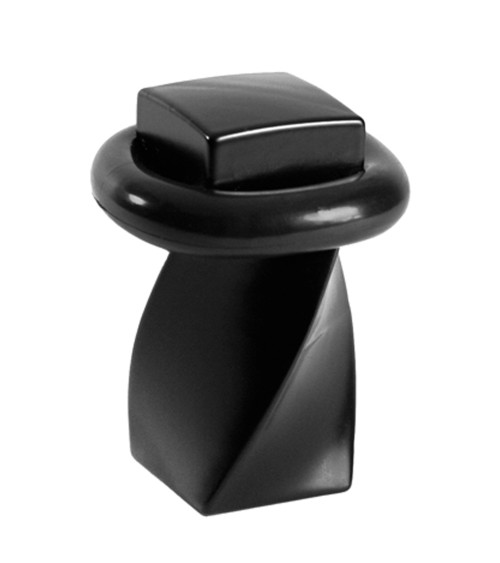 Tope de puerta retro negro mate modelo Elisabeth