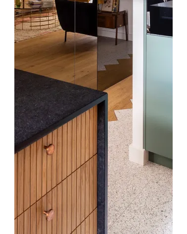 Botón de mueble en cobre NENA M