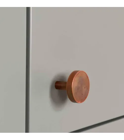 Botón de mueble en latón NENA M diseño