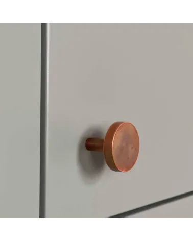 Botón de mueble en cobre NENA M