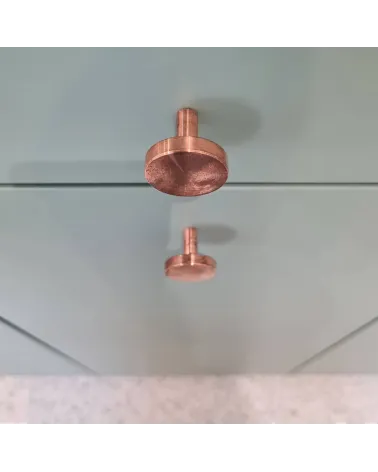 Botón de mueble en cobre NENA M