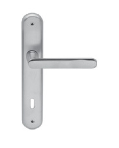 Tiradores de puerta sobre placa longitudinal Mandelli Zante
