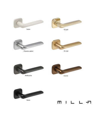 Tirador de puerta moderna FLAT tirador de diseño color 7 variantes