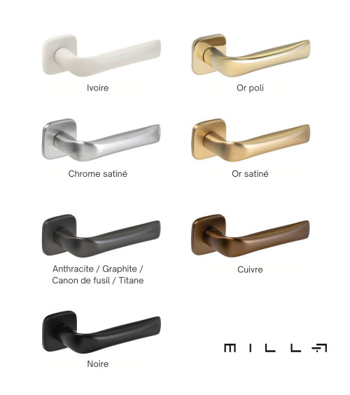 Tirador de puerta FOLD oro pulido tirador de diseño