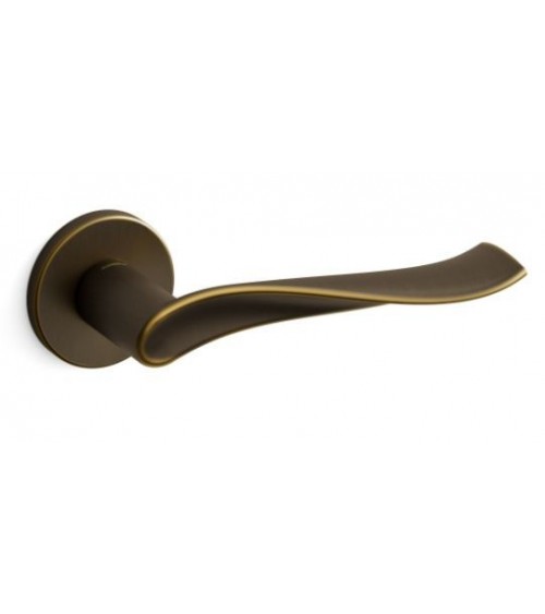 Tirador de puerta bronce imperial Mandelli Spin tirador de diseño