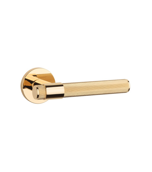 Tirador de puerta acabado oro brillante