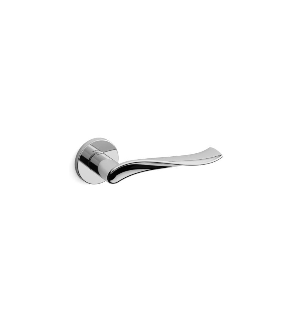 Tirador de puerta cromo pulido Mandelli Spin tirador de diseño